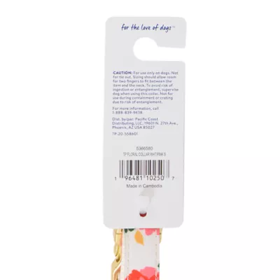 Product Top Paw® Floral Dog Collar