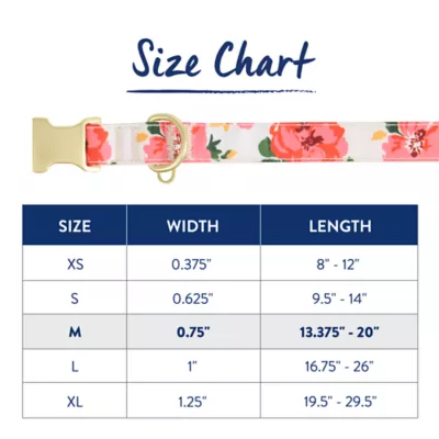 Top Paw® Floral Dog Collar - Image 5