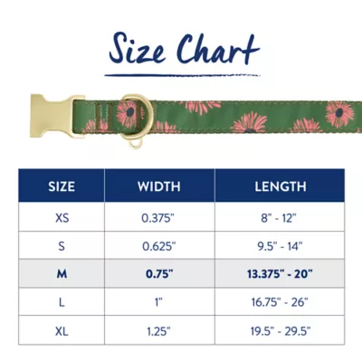 Top Paw® Floral Dog Collar - Image 5