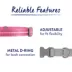 Top Paw® Reflective Dog Collar, Adjustable, Comfortable, Durable, Multiple Sizes, Multiple Colors image thumbnail 3