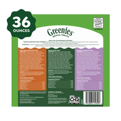 Greenies Triple Flavor Dental Treat Variety Pack 36 OZ - Image 10