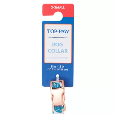 Product Top Paw® Tropical Leaves Dog Collar
