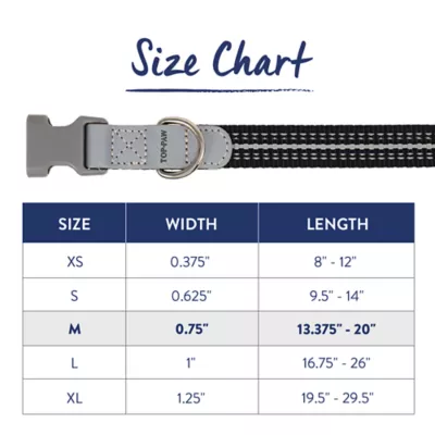 Top Paw® Reflective Dog Collar - Image 5