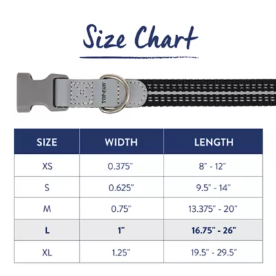 Top Paw® Reflective Dog Collar - Image 5