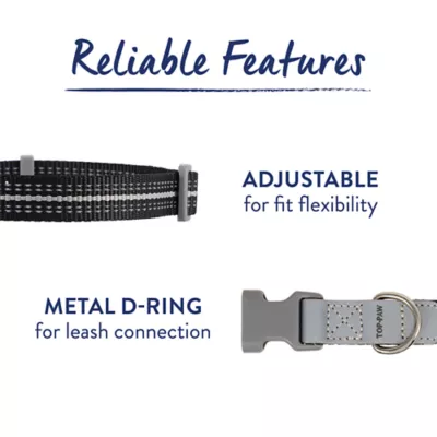 Top Paw® Reflective Dog Collar - Image 3