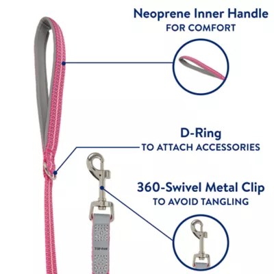 Top Paw® Reflective Dog Leash: 6-ft long - Image 3