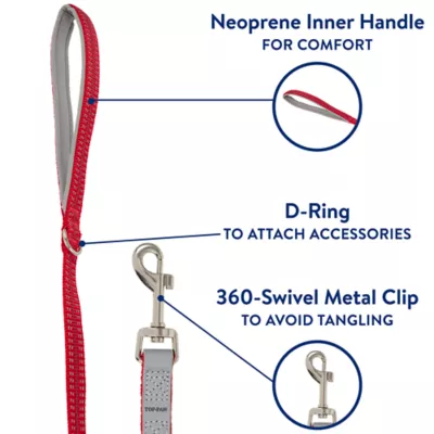 Top Paw® Reflective Dog Leash: 6-ft long - Image 3