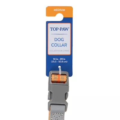 Top Paw® Reflective Dog Collar, Adjustable, Comfortable, Durable, Multiple Sizes, Multiple Colors - Image 6