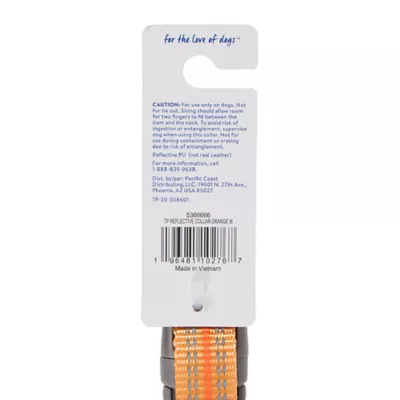 Top Paw® Reflective Dog Collar, Adjustable, Comfortable, Durable, Multiple Sizes, Multiple Colors - Image 7
