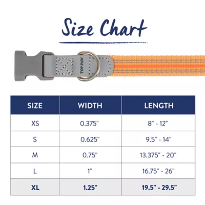 Top Paw® Reflective Dog Collar - Image 5