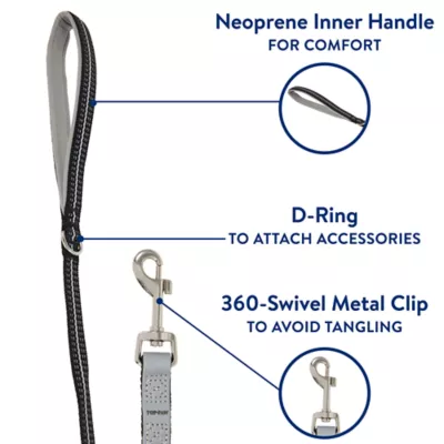 Top Paw® Reflective Dog Leash: 6-ft long - Image 3