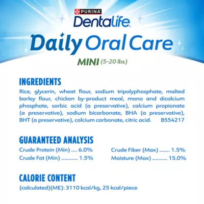Purina DentaLife Mini, Dog Dental Treat - Chicken Flavor - Image 5
