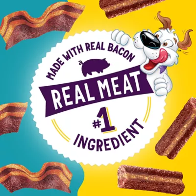 Product Beggin' Flavor Stix & Strips with Bacon & Peanut Butter Flavor Soft & Chewy Dog Treats