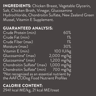 DOGSWELL® Hip & Joint Jerky Dog Treat - Chicken, Grain Free - Image 3