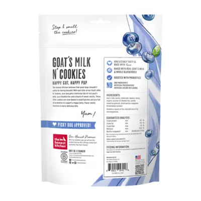 Product The Honest Kitchen Goats Milk N' Cookies Treats Dog Treats 8 OZ