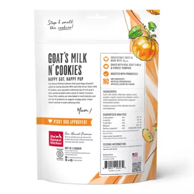 Product The Honest Kitchen Goats Milk N' Cookies Treats 8 OZ