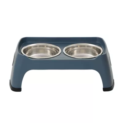 Top Paw® Blue Elevated Feeder - Image 1