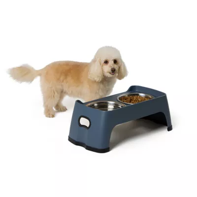 Top Paw® Blue Elevated Feeder - Image 6