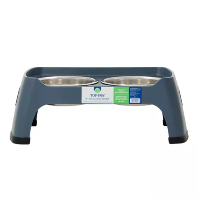 Top Paw® Blue Elevated Feeder - Image 7
