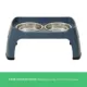 Product Top Paw® Blue Elevated Feeder