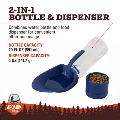 Product Arcadia Trail® 2-in-1 Water Bottle & Food Dispenser