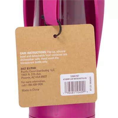 Product Arcadia Trail® 2-in-1 Water Bottle & Food Dispenser