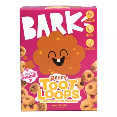 Bark Toot Loops Dog Treats 10 OZ - Image 1
