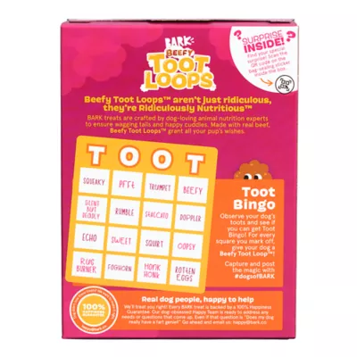 Bark Toot Loops Dog Treats 10 OZ - Image 2