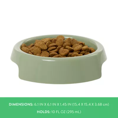 Top Paw® Green Plastic Dog Bowl - Image 4
