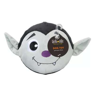 Product Thrills & Chills® Squeaking Character Squeaker Ball Dog Toy