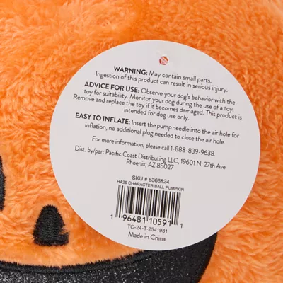 Product Thrills & Chills® Squeaking Character Ball Dog Toy