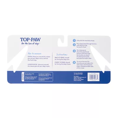 Top Paw® Blue Floral Harness - Image 6