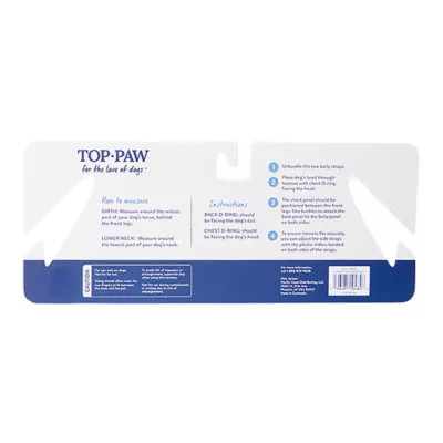 Top Paw® Blue Floral Harness - Image 6