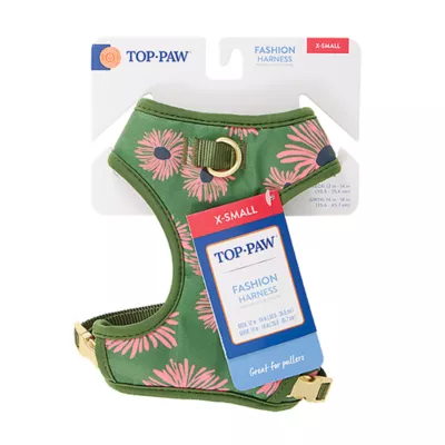 Top Paw® Green Floral Harness - Image 5