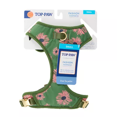 Top Paw® Green Floral Harness - Image 5