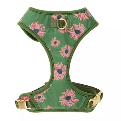 Top Paw® Green Floral Harness - Image 3