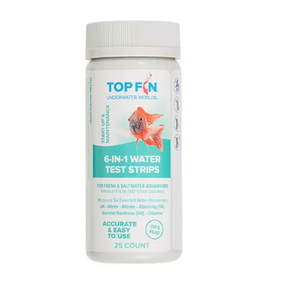 Product Top Fin® 6-in-1 Water Test Strips 25 Count
