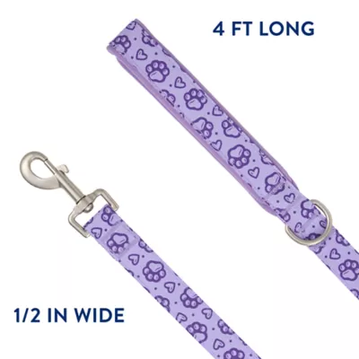 Product Top Paw® Paw Print Dog Leash - 4 Ft