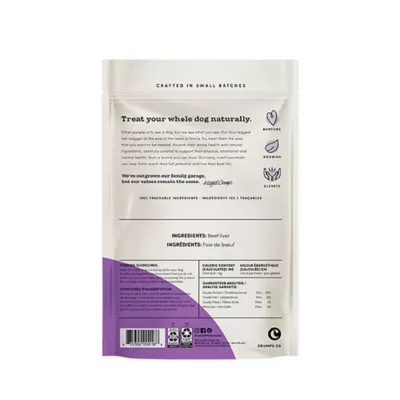 Product Crumps' Naturals Dog Treats - Beef Liver Bites