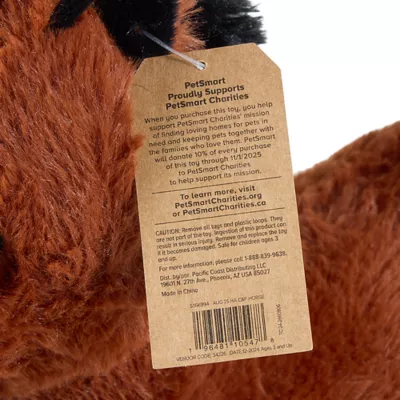 Product PetSmart Charities® Fate Squeaker Plush Dog Toy