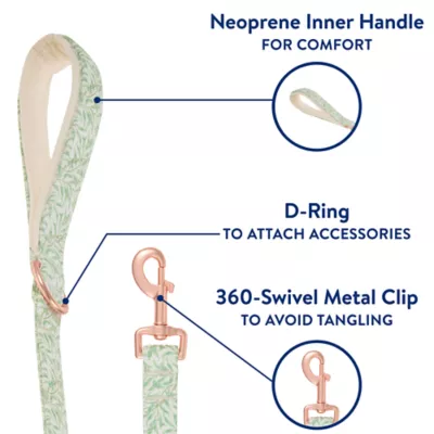 Product Top Paw® Green Leaves Dog Leash