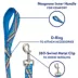 Top Paw® Retro Stripe Dog Leash - 4 Ft image thumbnail 3