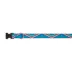 Top Paw® Blue Retro Stripe Dog Collar, Blue Dog Collar, Adjustable, Multiple Sizes image thumbnail 1