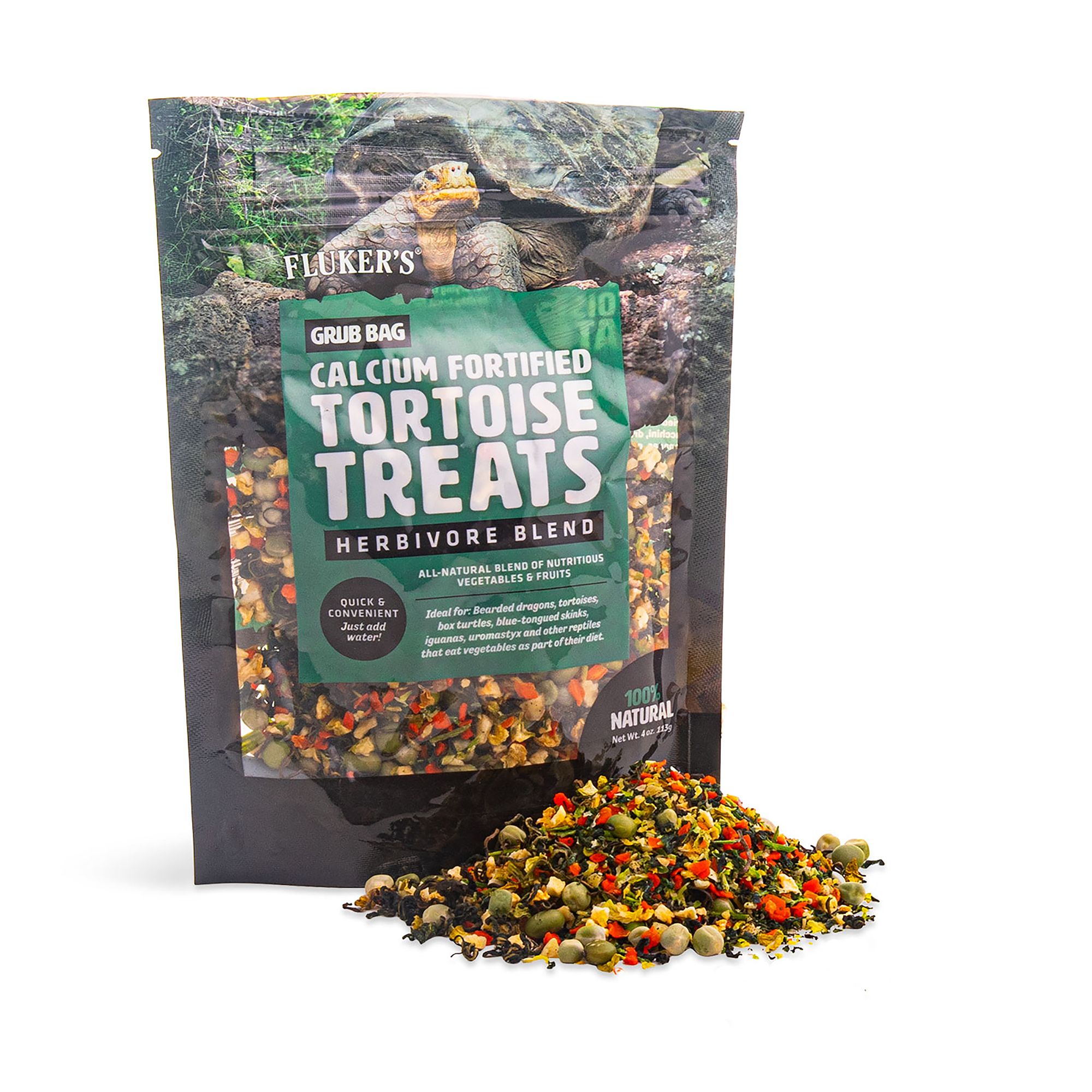 Fluker's Tortoise Treats Grub Bag 4 Oz. - Tortoise Grub Treat - thumbnail 2
