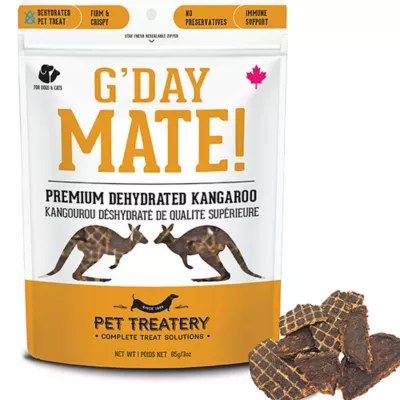 Product PET TREATERY Dog and Cat Treats - Dehydrated Kangaroo, 85g