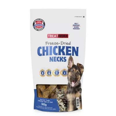 Product Treatworx Dog Treats - Freeze Dried Chicken Necks 500g