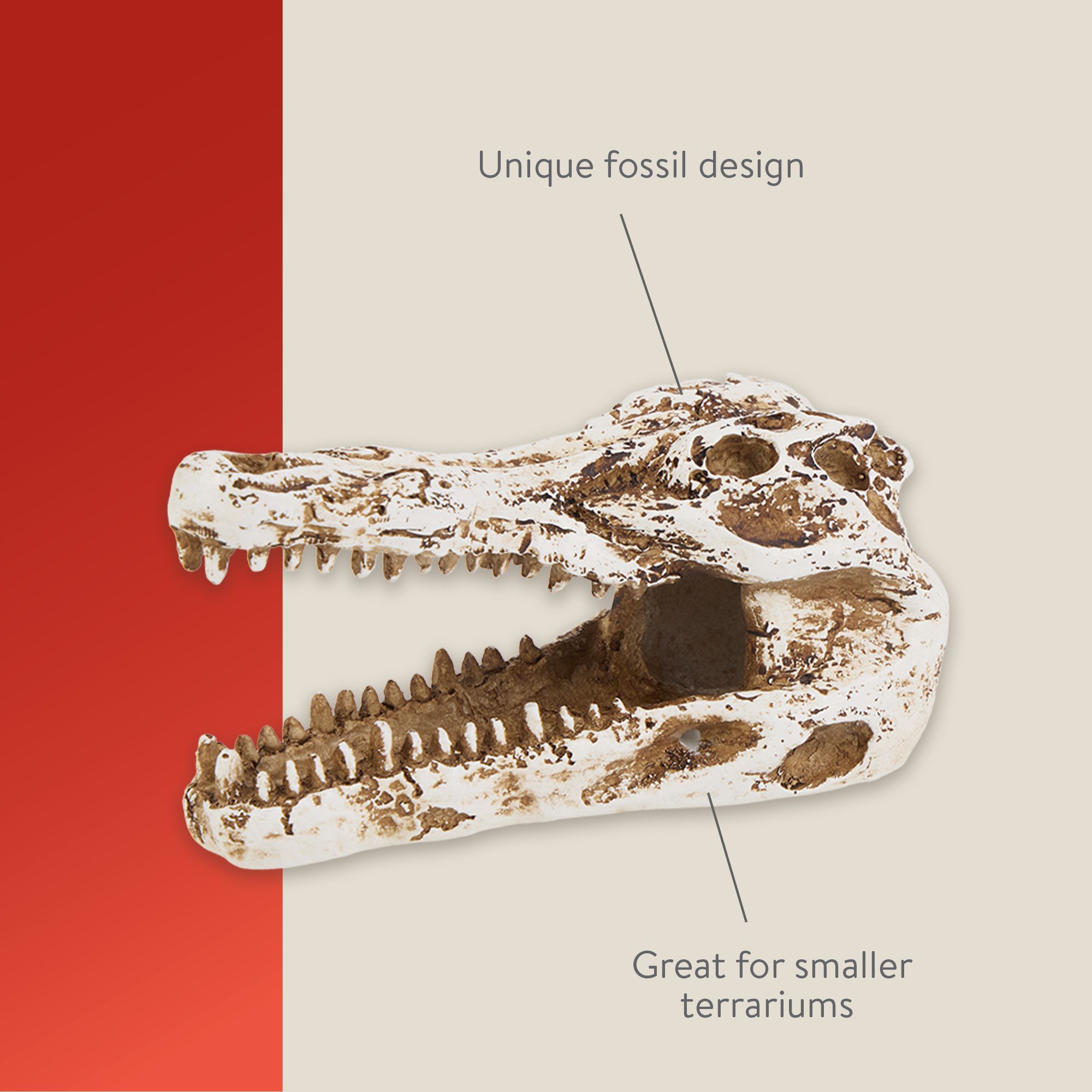 Thrive Crocodile Terrarium Décor - Terrarium Decor - thumbnail 4