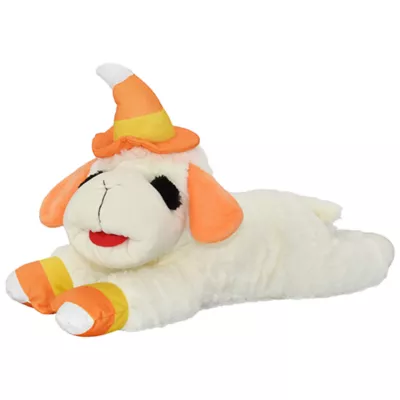 Product Multipet® Jumbo Halloween Lamb Chop with a Candy Corn Hat and Paws 24"