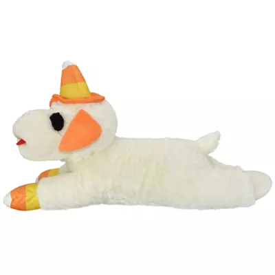 Product Multipet® Jumbo Halloween Lamb Chop with a Candy Corn Hat and Paws 24"