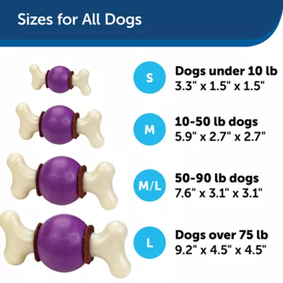 Product PetSafe® Busy Buddy® Bouncy Bone Treat Dispensing Dog Toy